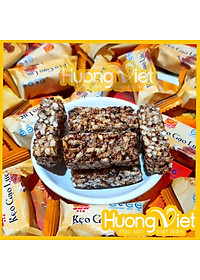 Bánh kẹo đãi khách - Combo kẹo gạo lức đặc sản làm quà biếu tặng, đãi khách, bao bì riêng biệt từng viên