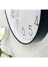 Đồng hồ treo tường Nhật Bản Rhythm CMG602NR02 – Kt 36.0 x 4.2cm, Vỏ nhựa, Dùng Pin.