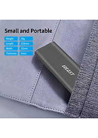 Vỏ bọc ổ cứng EZCast S8000 GEN2 M.2 NVME SSD di động PCI-e sang USB 3.1