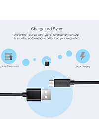 Dây cáp sạc PD Type-C hỗ trợ sạc nhanh dài 1m hiệu CHOETECH AC002 cho điện thoại / Macbook (sạc nhanh 3A / QC 3.0 , truyền tải dữ liệu cao, vật liệu cao cấp) - Hàng chính hãng