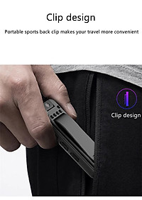 SOAIY Máy Ghi Âm Hỗ Trợ Quay Video Full HD 1080 Xoay 180 Độ Tầm Nhìn Ban Đêm Voice Recorder D3 - Hàng Nhập Khẩu