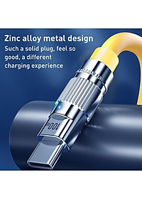 Cáp Sạc Nhanh Wekome 100W Wdc-188 2 Đầu Type-C Dây Dài 1m