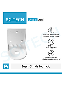 Bass vòi, giá treo vòi nước bằng nhựa dùng trong máy lọc nước (Tặng kèm ốc vít và tắc kê bắt tường) - Hàng chính hãng