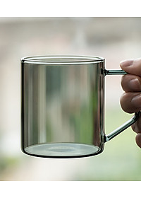 Ly thủy tinh uống trà cà phê 360ml CAFE DE KONA