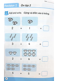 Toán Song Ngữ Tiền Tiểu Học - Sách Luyện Tập 5