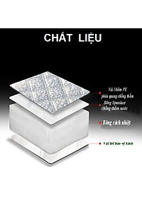 Tấm Bạt Chắn Nắng Kính Lái Xe Ô Tô A551 Có Tai Chụp Gương Chiếu Hậu 2 Bên