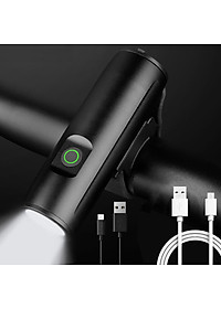 Pha Xe Đạp Mini 300 lumens EOS290 Sạc Điện USB Sáng Mạnh 3 Chế Độ Chống Nước Vỏ Hợp Kim Nhôm (pin 2000mAh) MaiLee