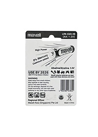 Pin AA, AAA, 2a, 3a Maxell Alkaline xanh chính hãng 1.5V Vỉ 2 viên