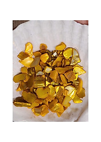 Cát xà cừ chống cháy cho vỏ ốc xà cừ Chakra 7 màu