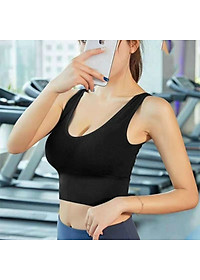 Sét 2 Bra, Áo Tập Gym, Yoga, Thể Thao Cho Nữ Chất Liệu Cotton Mềm Mại, Thấm Hút Mồ Hôi (Giao màu ngẫu nhiên)