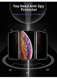 Miếng Dán Cường Lực Mipow Kingbull Chống Nhìn Trộm Premium HD (2.7D) iPhone 13 Mini / iPhone 13/ iPhone 13 Pro/ iPhone 13 ProMax_ Hàng Chính Hãng