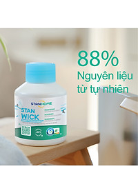 Sáp thơm khử mùi Stanhome Stan Wick Ocean 250ml hương biển tươi mát tiêu chuẩn Air Label Score A+