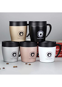 Cốc pha cafe inox 304 Creative 330ml tặng kèm muỗng- Hàng chính hãng 