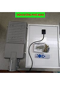 ĐÈN NĂNG LƯỢNG MẶT TRỜI, ĐÈN ĐƯỜNG 300W.