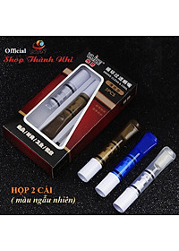 Hộp 2 tẩu thuốc nhựa dẻo kiêm đầu lọc thuốc bảo vệ sức khỏe, Shop Thành Nhi STN7844