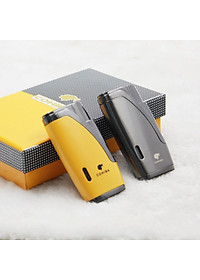 Vỏ Hột Quẹt Bật Lửa Khò 2 Tia  H015 Thiết Kế Đẹp Độc Lạ Lửa Khò Mạnh Mẽ - Dùng Gas Cao Cấp