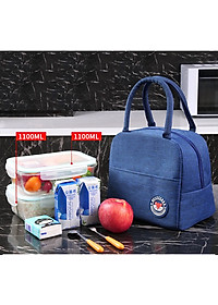 Túi Đựng Hộp Cơm Giữ Nhiệt 2 Lớp Phong Cách Hàn Quốc - Chính Hãng