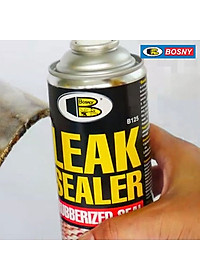 Bình xịt chống thấm tường, chống dột đa năng Leak Sealer B125 Bosny - Nhập khẩu Thái Lan.