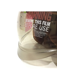 Nón bảo hiểm 3/4 kính âm Royal M139 tem V10 trắng viền vàng cao cấp  - Lót tháo rời - Kính che hết mặt