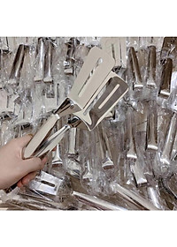 Kẹp inox gắp thức ăn - xẻng lật thực phẩm chiên đồ ăn bằng inox 304