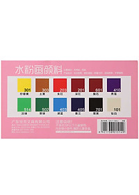 Màu Vẽ Dạng Bột Tuýp Baoke WP802-12ml