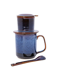 Bộ Cà Phê Men Xanh Sóng Biển S2 Đông Gia 