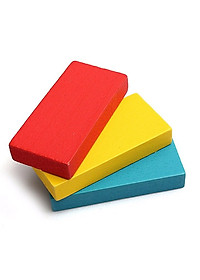 Domino gỗ màu