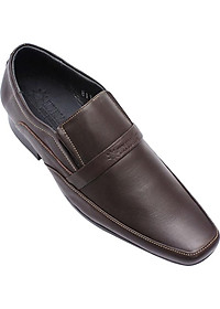 Giày Tây Nam Huy Hoàng HT7134 - Nâu Đất