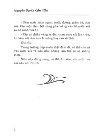 Sách Những Món Ăn Chế Biến Từ Cá (Tái Bản)