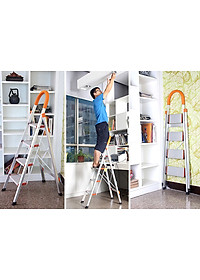 Thang nhôm tay vịn khung INOX Nikita NKT-IN6