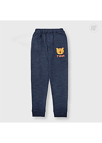 Quần thun bé trai Bigfox - Miss Meow quần dài cho bé họa tiết vui nhộn chất nỉ phong cách Âu Mỹ hình hổ 3-11