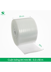 B5 - 0,2 x 50 (m) - Cuộn Bong Bóng Khí - Màng xốp hơi