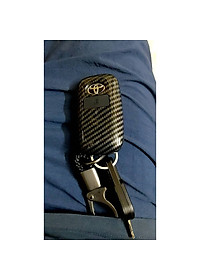 Ốp chìa khóa, bọc khóa Carbon xe Toyota Raize, Toyota Veloz, Avanza 2021 2022 2023 kèm móc treo sang trọng