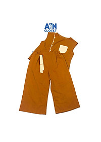 Bộ quần áo lửng cho mẹ Nâu xước - AICDMEUVNTQJ - AIN Closet