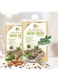 Bột Ngũ Cốc Lợi Sữa Min Min 500G Mẫu Mới 29 Loại Hạt Cao Cấp - Ngũ CỐc Bổ Sung Dinh Dưỡng và Lợi Sữa Cho Mẹ Sau Sinh