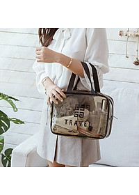 Túi Trong Suốt Đựng Mỹ Phẩm, Đồ Trang Điểm Đi Du Lịch Chống Thấm Nước - Henrysa