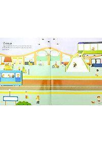 First Sticker Book - Sách Dán Hình Đầu Đời Cho Bé - Tàu Hỏa