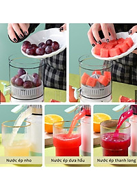 [KOSUYTU] Máy Ép Hoa Quả Tự Động Không Dây - Máy Vắt Ép Chậm Trái Cây Tự Động Nhỏ Gọn Sạc USB