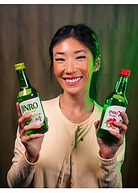 [CHÍNH HÃNG] Soju Hàn Quốc JINRO VỊ NHO 360ml - Combo 6 chai