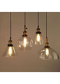 Đèn thả EUNIN chao thủy tinh cao cấp trang trí nội thất hiện đại [ẢNH THẬT 100%].