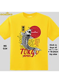 TOKYO JAPAN, mã G34. Áo thun nam nữ siêu đẹp. Áo phông thoát nhiệt Goking hàng hiệu