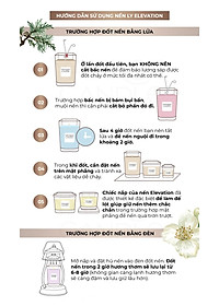 Nến ly vuông Elevation Yankee Candle size S - Sea Minerals (96g)