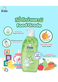Nước rửa bình sữa D-nee Organic 600ml