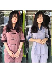 Đồ Lam Đi Chùa # Mẫu La Hán Phối# Quần Áo Nữ #Đồ Bộ