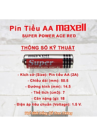 Pin tiểu Maxell AA – Hộp 40 + 8 = 48 Viên