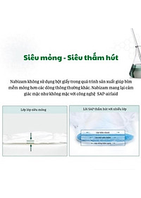 COMBO 4 Tã/Bỉm Quần Nabizam Ultra Thin Nội Địa Hàn Cao Cấp Mỏng Nhẹ Phù Hợp Cho Ban Đêm Size L Từ 8-13kg, 30 Miếng/Bịch