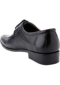 Giày Tây Nam Vân Đà Điểu Cột Dây Huy Hoàng HT7164 - Đen