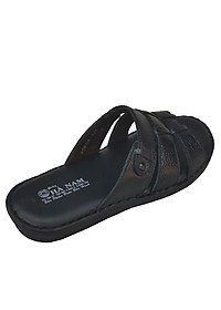 Dép Nam Quai Ngang TiTi ĐÔ Da Bò Thật Cao Cấp DNA2119