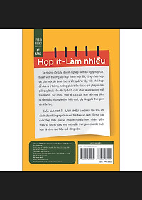 Sách Họp Ít - Làm Nhiều