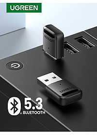 Ugreen UG90225CM591TK 20M v5.3 USB Bluetooth chỉ hỗ trợ duy nhất Windows kết nối được 7 thiết bị - HÀNG CHÍNH HÃNG